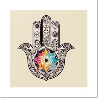 Hamsa Hand Posters and Art